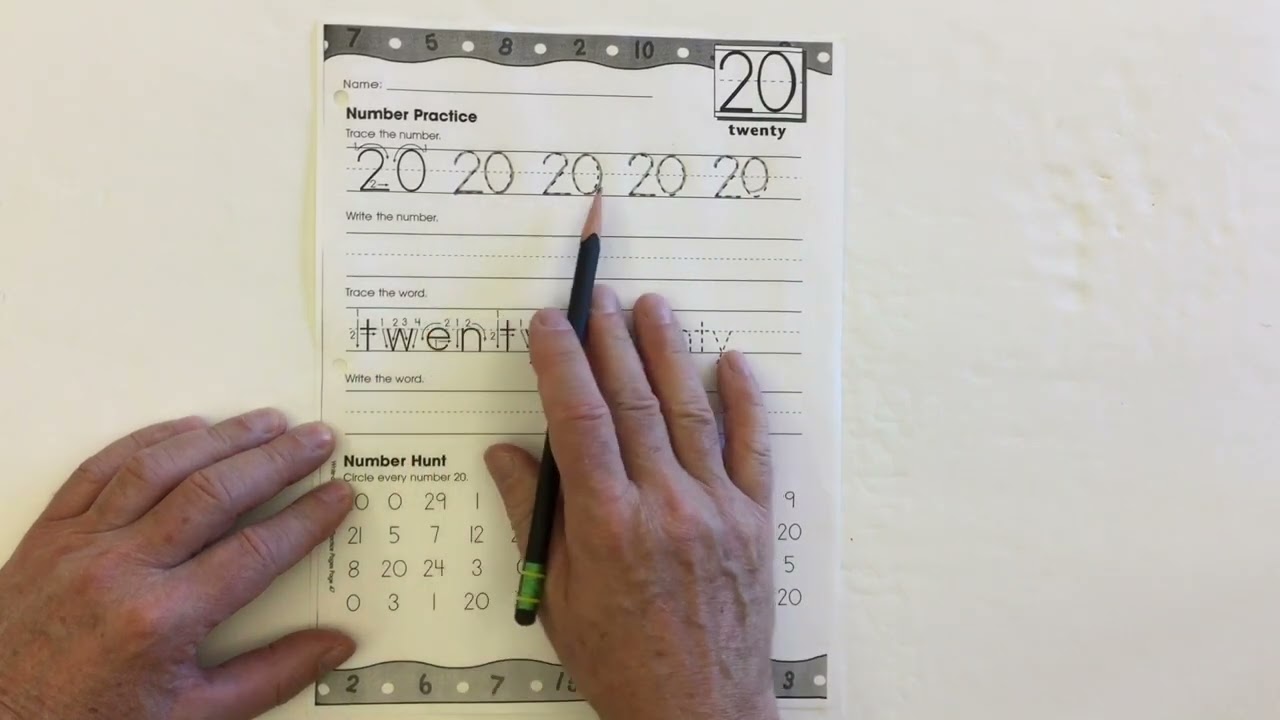 Number Formation number 20