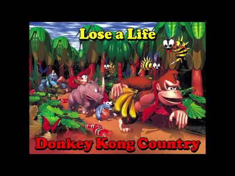 Donkey Kong Country Soundtrack Lose a Life OST