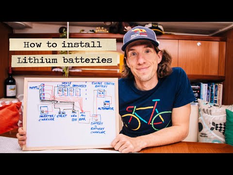 How to install lithium batteries on a sailboat // Ryan’s tech corner #2