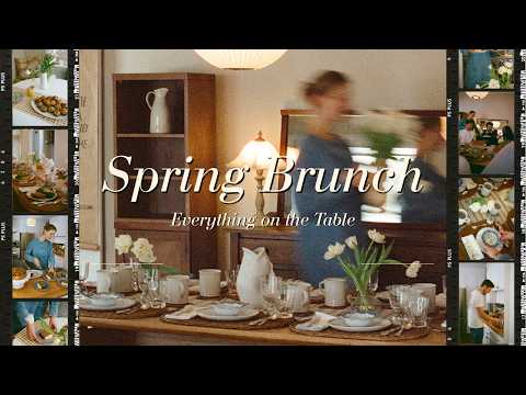 Come host a Spring Brunch with me!│ENTIRE PROCESS