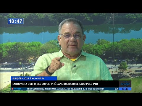 Entrevista com Nel Lopes, pré-candidato ao Senado pelo PTB 21 07 2022