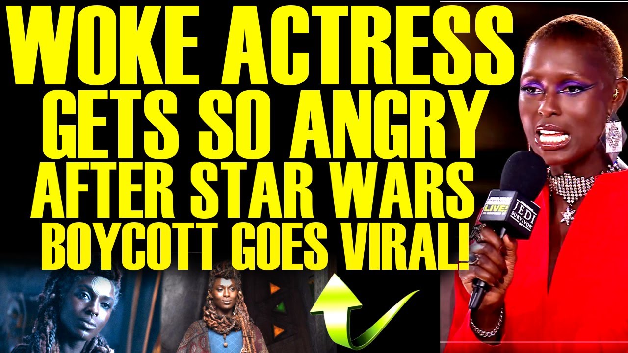 WOKE ACTRESS RAGES AT FANS AFTER STAR WARS BOYCOTT EXPLODES AS DISNEY & LUCASFILM PANIC!