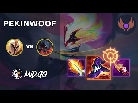 MID.GG: [ PekinWoof ] Kayle TOP vs Aatrox | NA MASTER | LOL Season 2025