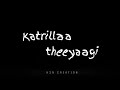 Vilagthey Album Song Whatsapp Status Black Screen Tamil Status