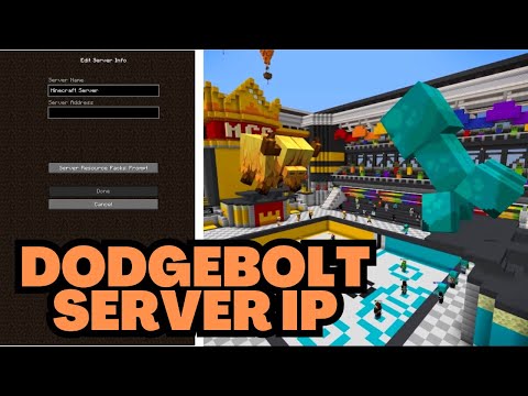 Dodgebolt Minecraft Server IP - Join MiniBeans now!