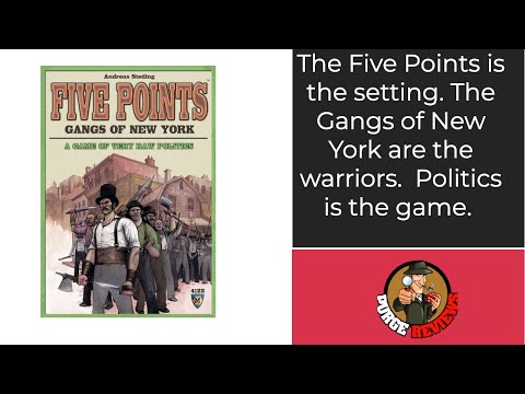 The Purge: # 2891 Five Points: Gangs of New York: The voting booths are open and the gangs are out to influence the voting patterns