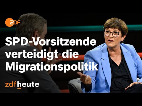 Esken on migration: "I can't see any chaos there" | Markus Lanz, September 21, 2023
