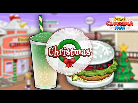 CHRISTMAS SEASON | PAPA'S CLUCKERIA TO GO | GAMEPLAY - YouTube