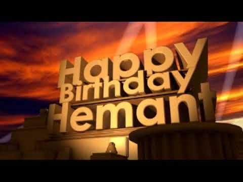 Happy Birthday Hemant