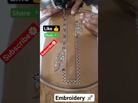 nice gents shirt embroidery design🚀#kadhai 🌀 #shorts #short