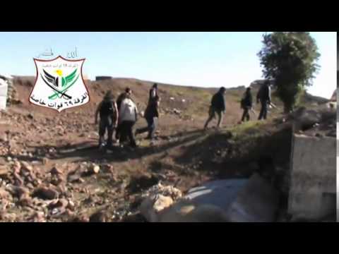 جولة بعد السيطرة على تل أم حوران في محافظة درعا