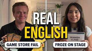 Learn English Hearing our Embarrassing Stories | Comprehensible Input Podcast