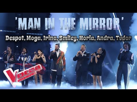 Smiley, Tudor, Irina, Brenciu, Andra, Despot, Moga - Man In The Mirror | Vocea Reuniunea 2020