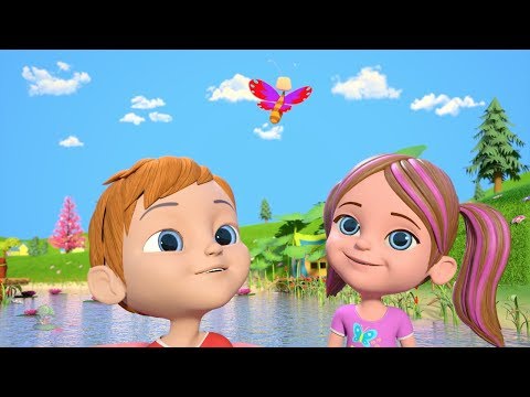 Row Row Row Your Boat | Best Sing Along Songs & Nursery Rhymes | Cartoons by Little Treehouse