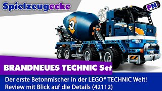 You spin me right round: LEGO® TECHNIC Betonmischer 42112 - Review