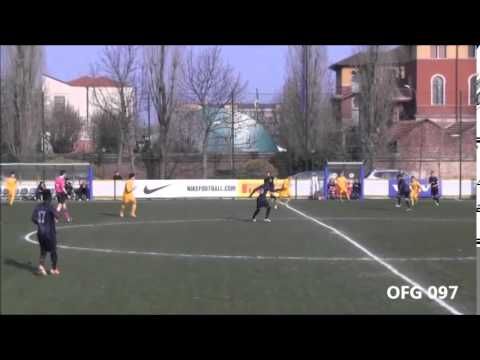1ª parte pau italia 2013 2014 campeon allievi nazionali inter de milan con musica ronaldo