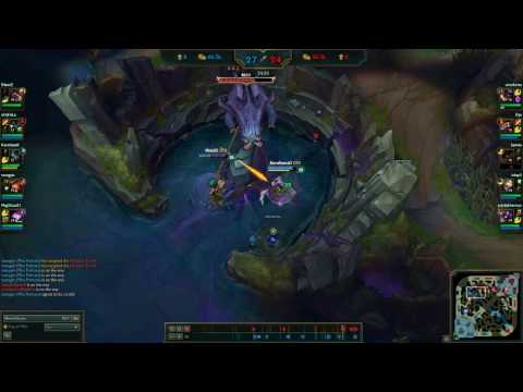 League of legends ezreal pulsefire incredible baron stolen with ultimate