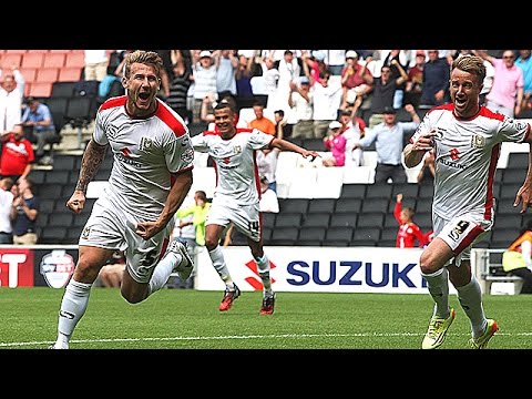 HIGHLIGHTS: MK Dons 4-2 Gillingham