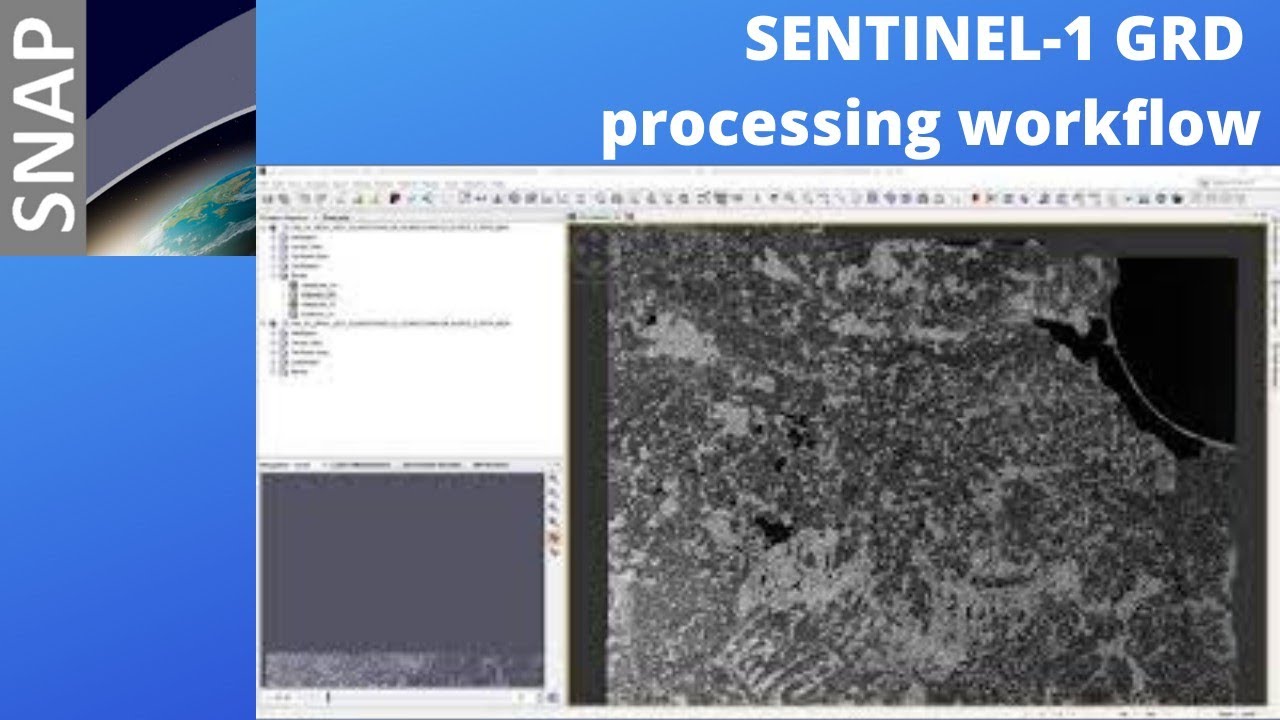 Sentinel-1 GRD processing workflow in SNAP