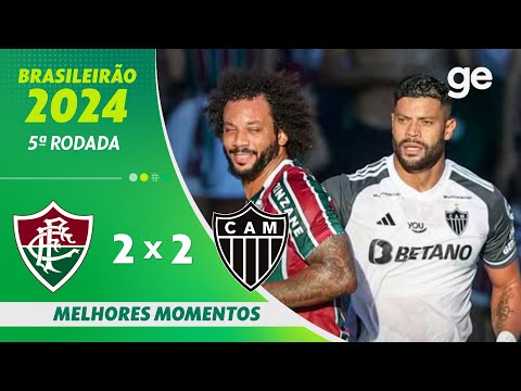 Gols e lances de Fluminense x Atlético Mineiro