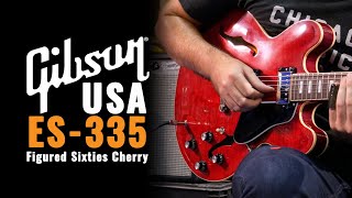 Video thumbnail for Gibson USA ES-335 Figured Sixties Cherry | CME Gear Demo | Nathaniel Murphy by Chicago Music Exchange