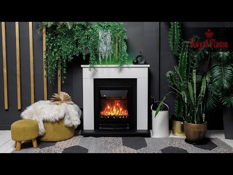 Камин Royal Flame с очагом Aspen Black