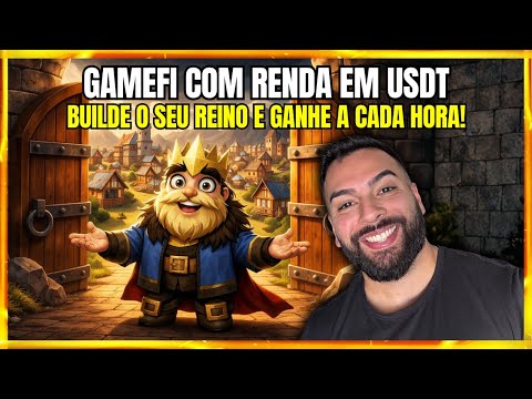 Descobri um jogo que gera renda passiva em USDT
