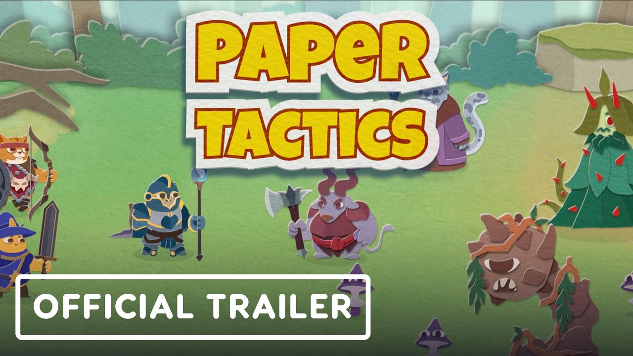 Paper Tactics - Official Reveal Trailer