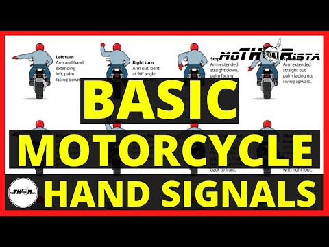 MOTORCYCLE HAND SIGNALS | BASIC MOTORCYCLE HAND SIGNAL | IBA ANG MAY ALAM