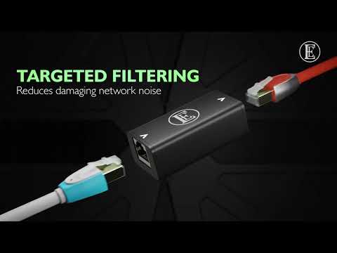English Electric EE1 network noise isolatorincl. Chord C-stream netwerkkabel