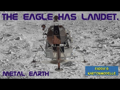 Metal-Earth - Apollo - Mondlandefähre - Lunar Module