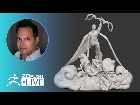 Lion-Arts: Sculpting & 3D Printing Iconic Characters - Daniel Enrique De León - ZBrush 2021