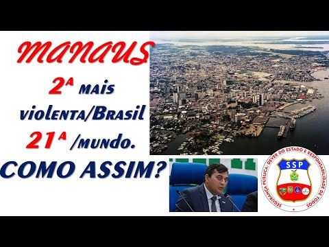 Manaus 😱🚓 a 2ª CIDADE MAIS VIOLENTA do Brasil #policia #segurança #vidareal #concurso #politics