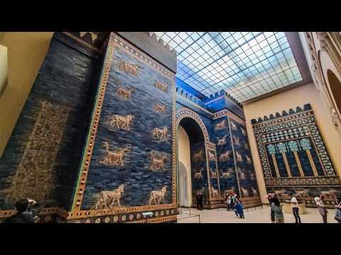 Ishtar Gate and Processional Way of Babylon Pergamon museum Berlin