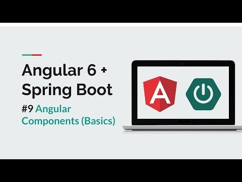 [Angular 6 + Spring Boot] #9 Angular Component Basics