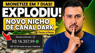 O ÚNICO NICHO DE CANAL DARK QUE FARÁ VOCÊ MONETIZAR EM 7 DIAS (APENAS REPLIQUE!)