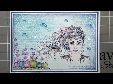 Astrid by Eleana Evans - A Lavinia Stamps Tutorial