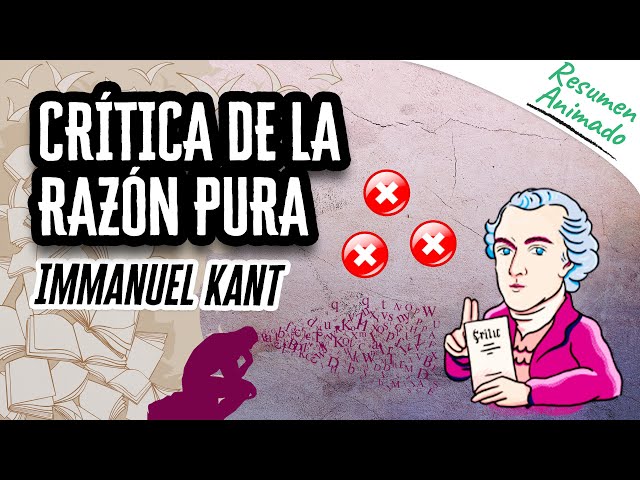 Vídeo relacionado con Crítica de la Razón Pura