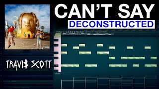 How &quot;CAN&#39;T SAY&quot; by Travis Scott was Made