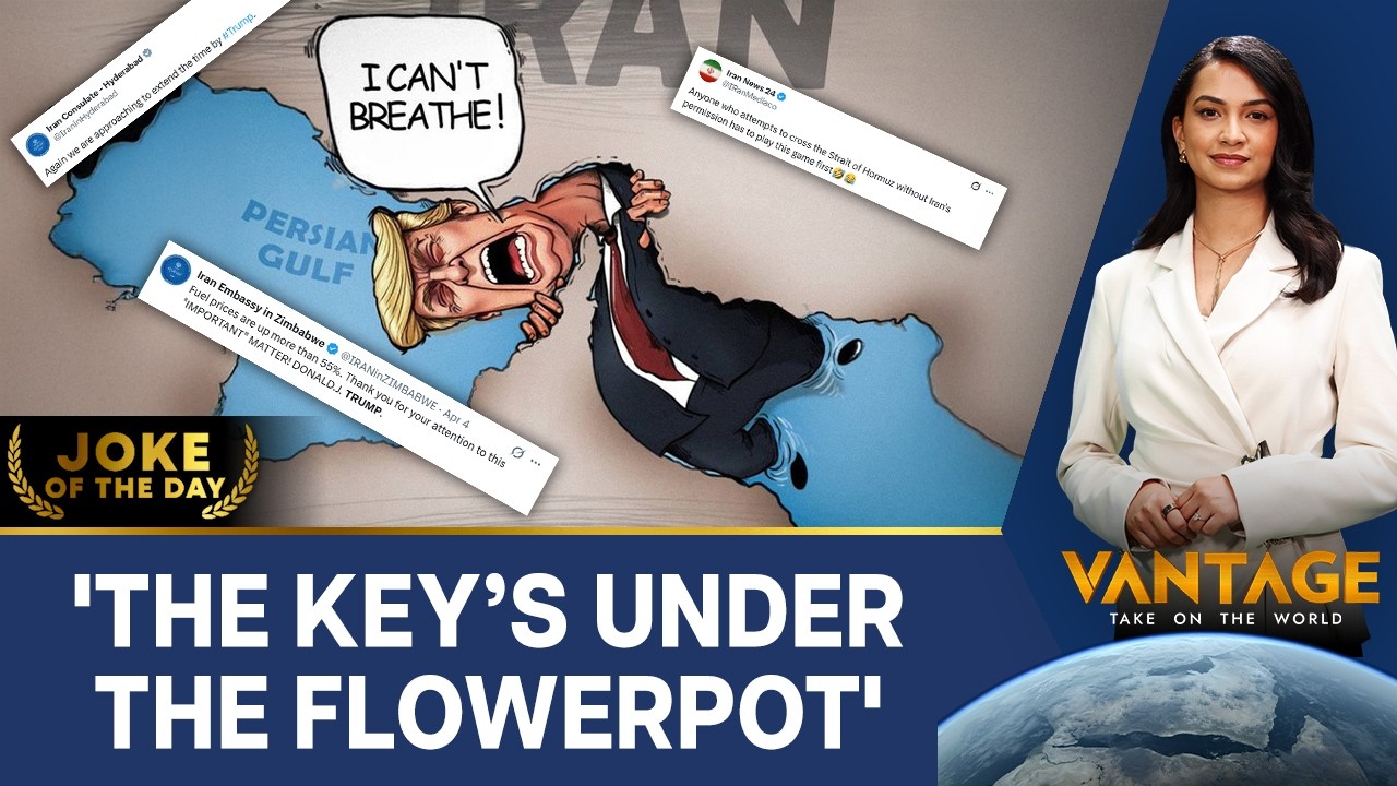 'We've Lost the Keys': Iran Mocks Trump Amid Strait of Hormuz Standoff | Vantage on Firstpost | N18G