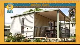 preview picture of video 'Brisbane Holiday Village - Alfresco Cabin Accommodation'