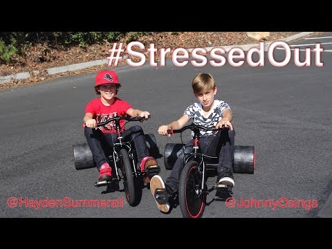 twenty one pilots: Stressed Out [OFFICIAL VIDEO COVER] by Hayden Summerall and Johnny Orlando