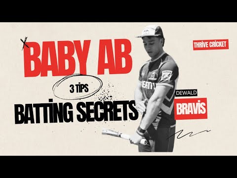 The Batting Formula of Dewald Brevis 👑 | Thrive Cricket 