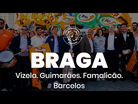 Volta Nacional #Europeias2019: Braga