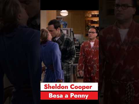 Sheldon Cooper besa a Penny en Frente de Leonard #comedy #shorts #short #humor #funny #shortsfeed