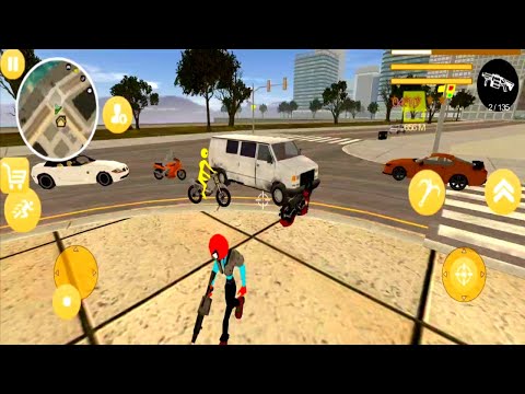 It's All About The US Spider Police Stickman Rope Hero Strange Vegas