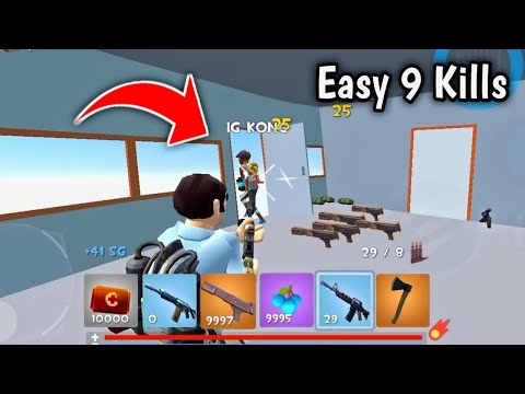Rocket Royale Easy 9 Kills Gameplay