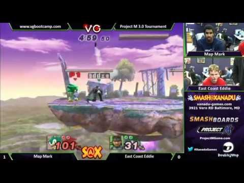 Xanadu 2/4/14 - Map Mark (Sonic) vs. East Coast Eddie (Snake)
