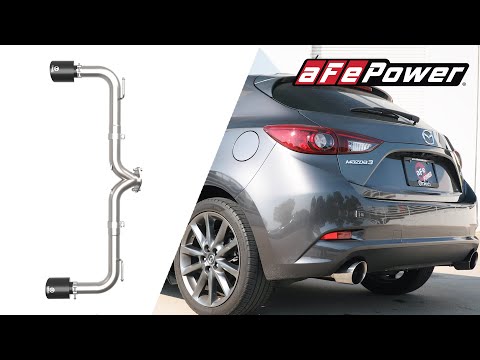 aFe POWER 14-18 Mazda 3 Takeda Axle-Back Exhaust System