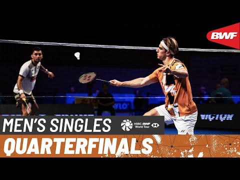 HYLO Open 2025 | Lakshya Sen (IND) vs. Alex Lanier (FRA) [4] | QF